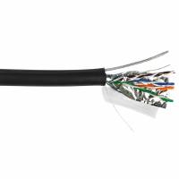 TWT TWT-5EFTP-OUT-TR Кабель FTP, 4 пары, Кат.5е, для внешней прокладки, -40°С - +75°С, с тросом, 305 м TWT TWT-5EFTP-OUT-TR Кабель FTP, 4 пары, Кат.5е, для внешней прокладки, -40°С - +75°С, с тросом, 305 м