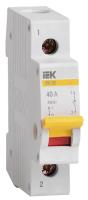 IEK MNV10-1-040 Выключатель нагрузки (мини-рубильник) ВН-32 1Р 40А
