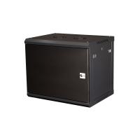 Datarex DR-642001 Шкаф 19 телекоммуникационный настенный, 9U 501x600x450 мм, дверь металл, черный