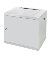 Eurolan 60W-15-66-30GY Шкаф настенный Racknet F30 15U 600 × 600, передняя дверь металлическая, боковые панели, шнуры зазаемления, светло-серый Eurolan 60W-15-66-30GY Шкаф настенный Racknet F30 15U 600 × 600, передняя дверь металлическая, боковые панели, шнуры зазаемления, светло-серый