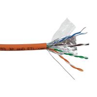 LANMASTER LAN-5EFTP-HFLT-OR Кабель F/UTP, 4 пары, Кат. 5E, 200 МГц, LSZH, нг(А)-HF, оранжевый, 305 м