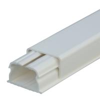 LEGRAND 030008 Мини-плинтус односекционный 20х12.5мм (ШхВ) без центральной перегородки, с охватывающ