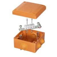 ДКС FSB11404 Коробка пластиковая FS с кабельными вводами и клеммниками, IP55,100х100х50мм, 4р, 450V,6A, 4мм.кв ДКС FSB11404 Коробка пластиковая FS с кабельными вводами и клеммниками, IP55,100х100х50мм, 4р, 450V,6A, 4мм.кв