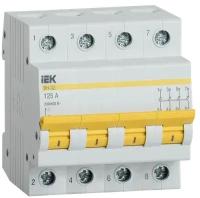 IEK MNV10-4-125 Выключатель нагрузки (мини-рубильник) ВН-32 4Р 125А