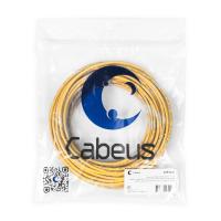 Cabeus UTP-4P-Cat.5e-SOLID-YL-25 Кабель витая пара UTP (U/UTP), категория 5e, 4 пары (24 AWG), одножильный, PVC нг(А)-LS, желтый (25 м) Cabeus UTP-4P-Cat.5e-SOLID-YL-25 Кабель витая пара UTP (U/UTP), категория 5e, 4 пары (24 AWG), одножильный, PVC нг(А)-LS, желтый (25 м)