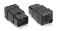Cabeus IEC-320-C20 Вилка С20 разборная, 16А, 250 V, черная