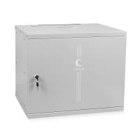 Cabeus WSC-05D-12U55/45m Шкаф телекоммуникационный настенный 19" 12U, серия LIGHT разборный, дверь металл, цвет серый