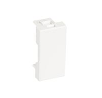 NETLAN EC-IMH-0-WT-10 Вставка-заглушка типа Mosaic 22,5x45мм, белая, уп-ка 10 шт.
