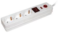 IEK WFP10-16-03-01-N Сетевой фильтр СФ-03К 16А 3 места 2P+PE/1,5м 3х1мм2 IEK WFP10-16-03-01-N Сетевой фильтр СФ-03К 16А 3 места 2P+PE/1,5м 3х1мм2