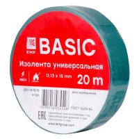 EKF plc-iz-b-g Изолента 0,13х15мм (20м.) зеленая
