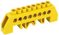 IEK YNN10-812-8DP-K05 Шина PE "земля" в комб DIN-изол "Стойка" ШНИ-8х12-8-КС-Ж