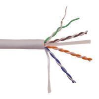 LANMASTER LAN-6EUTP-HFLT-GY Кабель U/UTP, 4 пары, Кат. 6, с перегородкой, 550Mhz, LSZH, нг(A)-HF, серый, 305 м