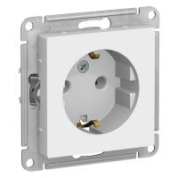 Systeme Electric ATN000143 AtlasDesign Розетка с заземлением 16А механизм белый
