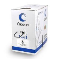 Cabeus UTP-4P-Cat.5e-PATCH-BK Кабель витая пара UTP (U/UTP), категория 5e, 4 пары, (24 AWG), многожильный (patсh), PVC нг(А)-LS, черный (305 м)