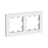 Systeme Electric ATN001302 AtlasDesign 2-постовая рамка, универсальная, лотос Systeme Electric ATN001302 AtlasDesign 2-постовая рамка, универсальная, лотос