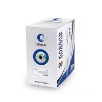 Cabeus UTP-4P-Cat.5e-SOLID-GN Кабель витая пара UTP (U/UTP), категория 5e, 4 пары (24 AWG), одножильный, PVC нг(А)-LS, зеленый (305 м) Cabeus UTP-4P-Cat.5e-SOLID-GN Кабель витая пара UTP (U/UTP), категория 5e, 4 пары (24 AWG), одножильный, PVC нг(А)-LS, зеленый (305 м)