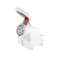 ДКС DIS5156356 Розетка настенная IP67 63A 3P+E 400В