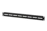 Hyperline PPHD-19-48-8P8C-C6-110D Патч-панель высокой плотности 19", 1U, 48 портов RJ-45, категория