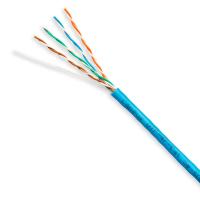 Cabeus UTP-4P-Cat.5e-SOLID-BL-50 Кабель витая пара UTP (U/UTP), категория 5e, 4 пары (24 AWG), одножильный, PVC нг(А)-LS, синий (50 м)