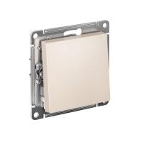 Systeme Electric ATN000211 AtlasDesign Выключатель одноклавишный схема 1 10АХ механизм бежевый