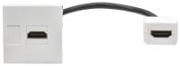 IEK PR-KK40D-RH-0-2-K01 PRIMER РКМ-20-10-П Розетка мультимедийная HDMI M/M (2 модуля) белая