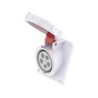 ДКС DIS4183267 Розетка панельная с наклоном IP67 32A 3P+E+N 400В