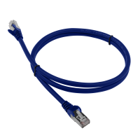 LANMASTER LAN-PC45/S6A-10-BL Патч-корд LSZH FTP кат.6A, 10 м, синий