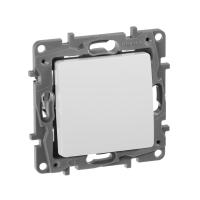 LEGRAND 672214 Выключатель без фиксации (кнопка) с Н.О./Н.З. контактом - Etika - 6 A - 250 В~ - белы