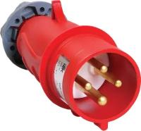 IEK PSN02-032-4 MAGNUM Вилка переносная ССИ-024 32А 3Р+РЕ 380 IP