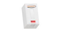 NIKOMAX NMC-MB1P-ST-WT Корпус настенной розетки, 1 порт, под модули-вставки типа Keystone, со шторкой, белый