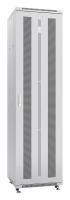 Cabeus ND-05C-47U60/100 Шкаф монтажный телекоммуникационный 19" напольный для распределительного и серверного оборудования 47U 600x1000x2277mm (ШхГхВ) передняя и задняя перфорированные двери, ручка с замком, цвет серый (RAL 7035)