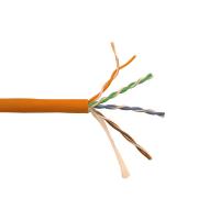 LANMASTER LAN-5EUTP-PT-LSZH-OR Кабель патч-кордовый UTP, 4x2, кат 5E, 350Mhz, LSZH, оранжевый, 305 м