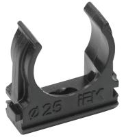 IEK CTA10D-CF25-K02-100 Держатель с защёлкой CF25 цвет черный IEK CTA10D-CF25-K02-100 Держатель с защёлкой CF25 цвет черный