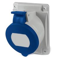 ДКС DIS4133263 Розетка панельная с наклоном IP44 32А 2P+E 230В