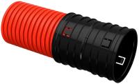 IEK CTG12-160-K04-006-R Труба гофр. двустенная ПНД d=160мм красная жесткая (6м)