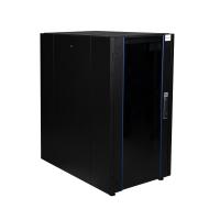 Datarex DR-700231 Шкаф напольный, телекоммуникационный 19", 26U 600х1000, передняя дверь стекло, задняя стенка сплошная, металл, черный