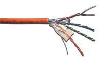 LANMASTER LAN-5EFTP-PT-LSZH-OR Кабель патч-кордовый FTP, 4x2, кат 5E, 100Mhz, LSZH, оранжевый, 305 м