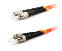 LANMASTER LAN-2ST-2FC/OM2-0.5 Патч-корд оптический, LSZH, дуплексный, ST/PC-FC/PC, MM 50/125, 0.5 м