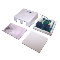 TWT TWT-SM1-45-WH Настенная розетка, 1 порт RJ-45 категории 5е, UTP, белая