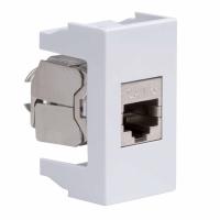 ДКС 45168 Розетка RJ-45 кат.6,экр,Viva,1 мод.,серая