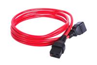 Rem R-16-Cord-C19-C20-3-Red Шнур питания с фиксатором IEC 60320 C19/IEC 60320 C20, 16 А / 250 В (3 × 1,5), длина 3 м, красный