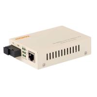 NIKOMAX GL-MC-UTPF-SC1F-18SM-1550 Медиаконвертер неуправляемый, UTP 10/100 Мбит/с, SM, SC, LFP, Tx:1550/Rx:1310 нм, 18 дБ (до 20 км), 5В/1А