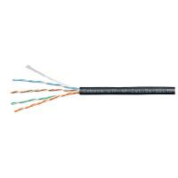 Cabeus UTP-4P-Cat.5e-SOLID-OUT-PE-UV-100 Кабель витая пара UTP (U/UTP), категория 5e, 4 пары (24 AWG), одножильный, для внешней прокладки, PE-UV (100 м)