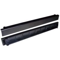 LANMASTER LAN-CB-FPP-1U 19" пластиковая фальш-панель 1U, быстросъемная, черная
