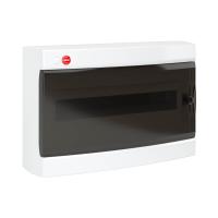 ДКС 84918 Щиток настен.с двер.18мод.,IP41,бел.,с клем.блок.1х87518 и замком