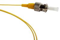 Hyperline FPT-B9-9-ST/UR-1M-LSZH-YL Пигтейл волоконно-оптический SM 9/125 (OS2), ST/UPC, 1 м, LSZH