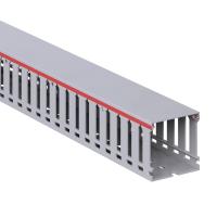 ДКС 00108RL Короб перфорированный, серый RL12 60x60