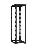 TLK TRD-426080-R-BK Монтажная стойка двухрамная с разборной рамой 19", 42U, Ш600xВ1995xГ800мм, с крышей, в разобранном виде, черный TLK TRD-426080-R-BK Монтажная стойка двухрамная с разборной рамой 19", 42U, Ш600xВ1995xГ800мм, с крышей, в разобранном виде, черный
