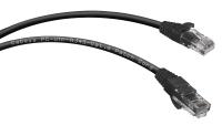 Cabeus PC-UTP-RJ45-Cat.6-2m-BK Патч-корд U/UTP, категория 6, 2xRJ45/8p8c, неэкранированный, черный, PVC, 2м