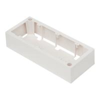 LANMASTER LAN-WB45x135-WH Настенная коробка под рамку французского стандарта, 45х135 мм